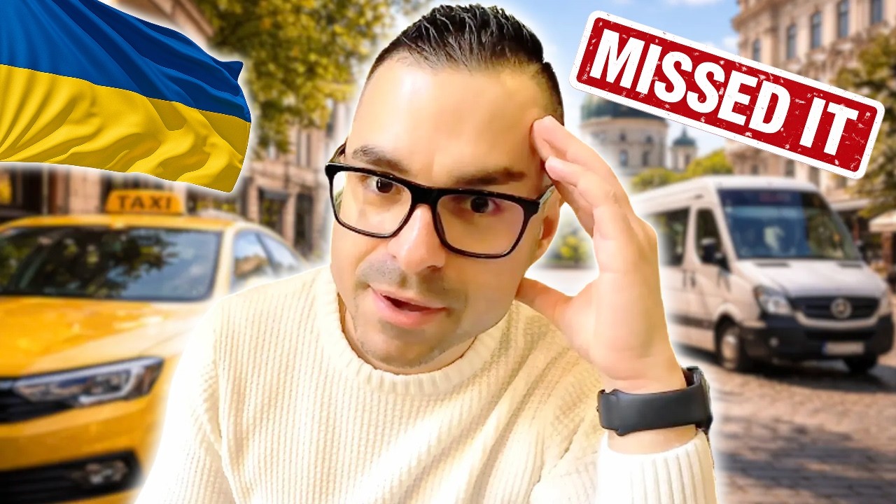Я всё ещё ЗАСТРЯЛ В УКРАИНЕ… Вот мой план побега 🇺🇦