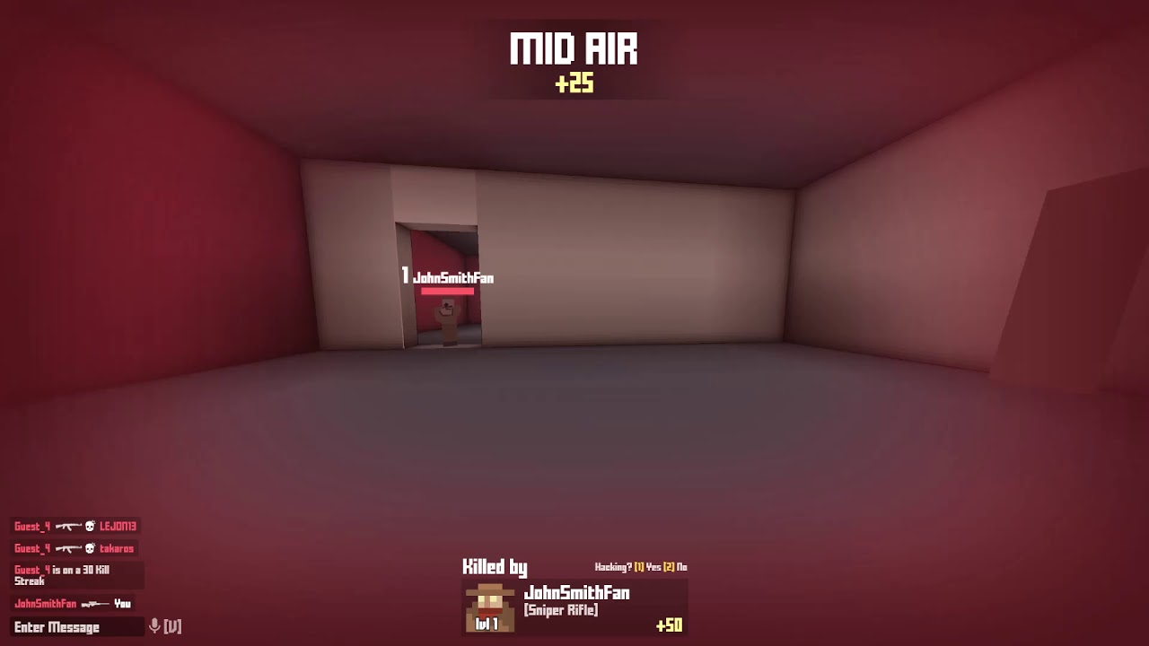 Krunker Nuke Incoming