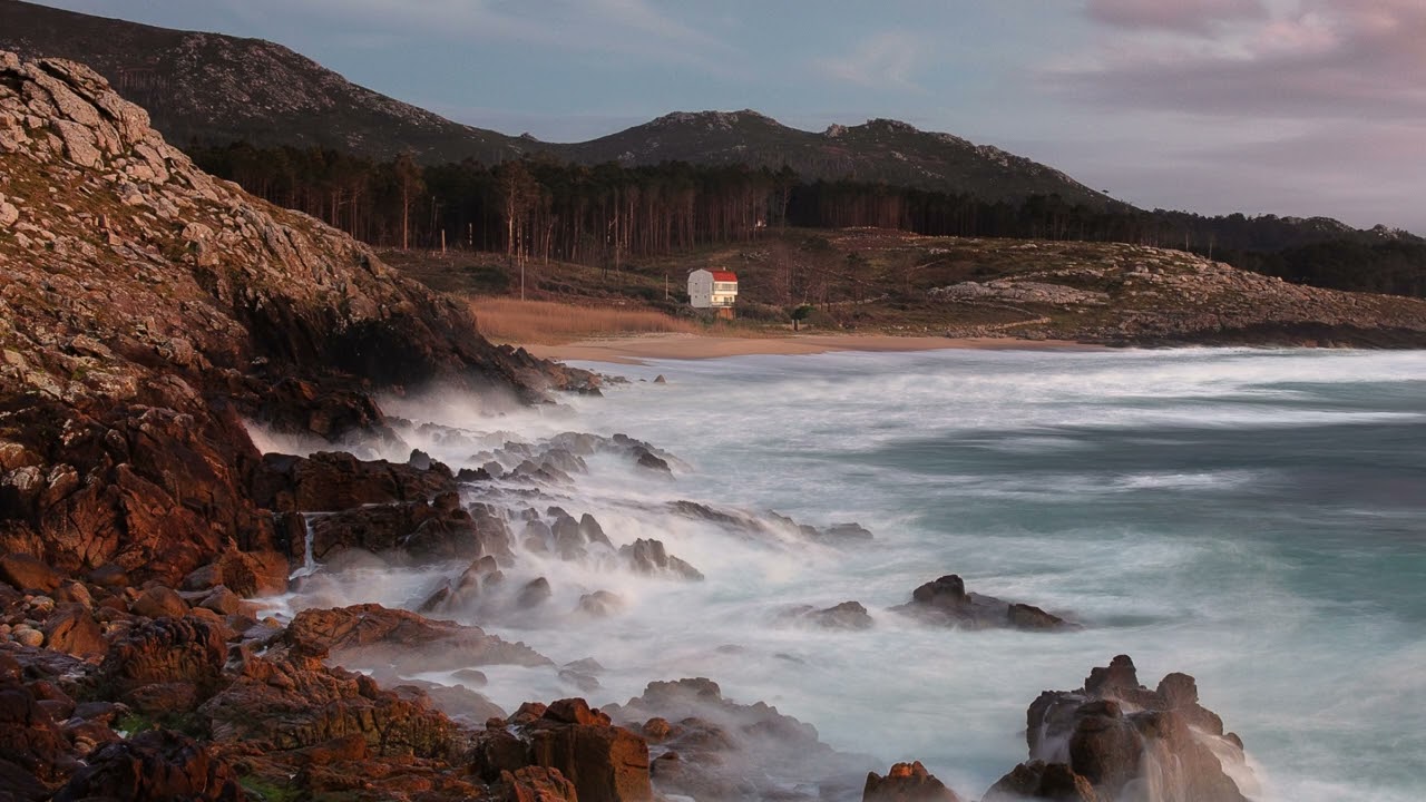 6 Hours Pacific Beach Waves 🌊 Relaxing Ocean Sounds for Sleep & Focus
