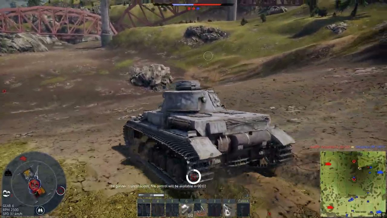 War Thunder Tank Battle (39) No Commentary