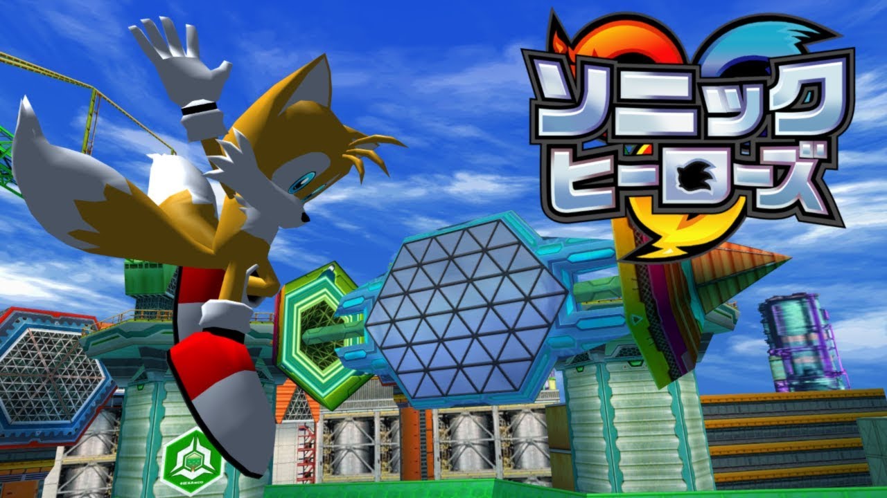 Sonic Heroes - Power Plant (Team Sonic) - Japanese [4K HD 60FPS]