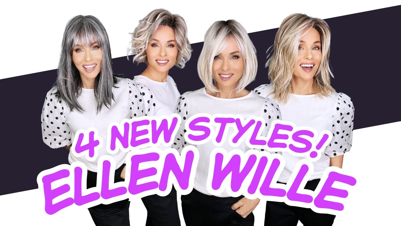 Ellen Wille JUST DROPPED 4 Gorgeous NEW WIGS — Are They Worth It?  |  Get the details - YOU decide!