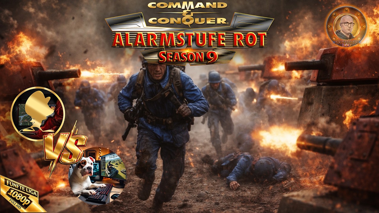 GNADENLOS |Command and Conquer Red Alert eSports Classic League 2026| Mikael Escalate vs Quickborner