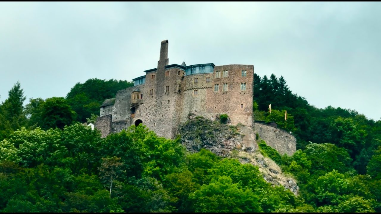 THE OBERSTEIN CASTLE (Idar Oberstein) #middleage #history #ancient