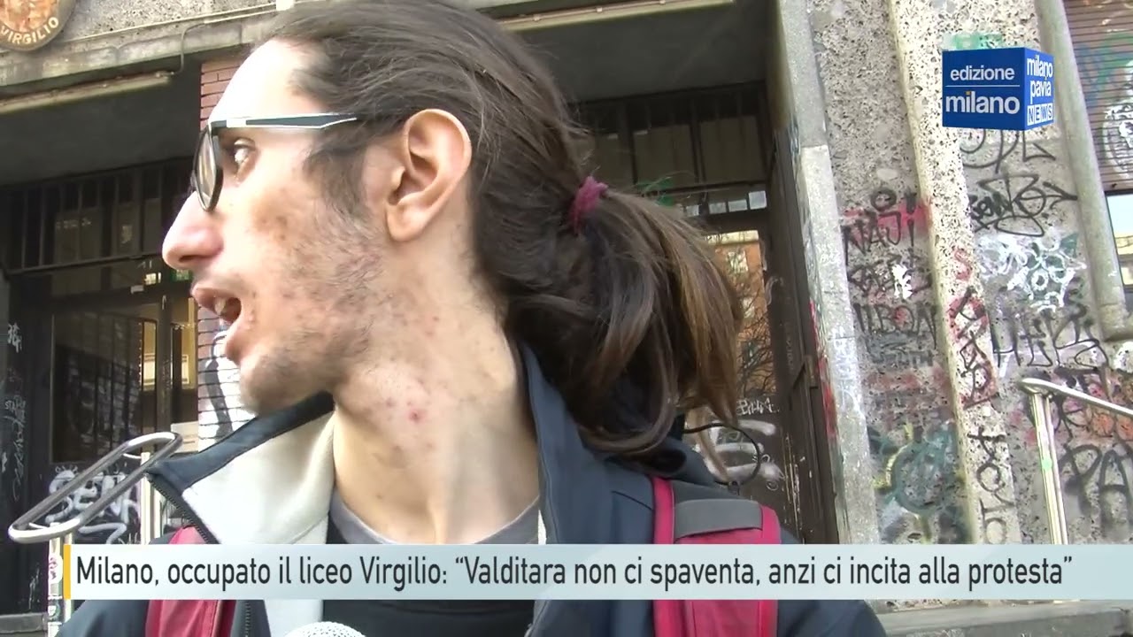 Milano, occupato il liceo Virgilio: “Valditara non ci spaventa, anzi ci incita alla protesta”
