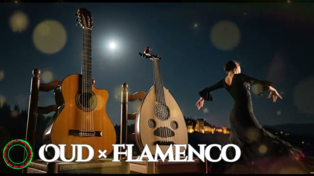 Arabic Flamenco Rumba Instrumental | Soft Guitar & Oud Desert Atmosphere