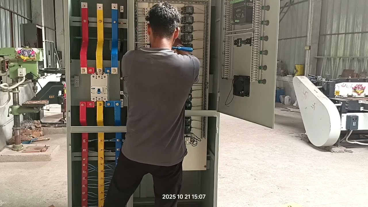 200 KVAR POWER FACTOR PANEL ⚡✨💥💥#electrical #trand #likeandsubscribe power factor/leading 🚠 lagging 
