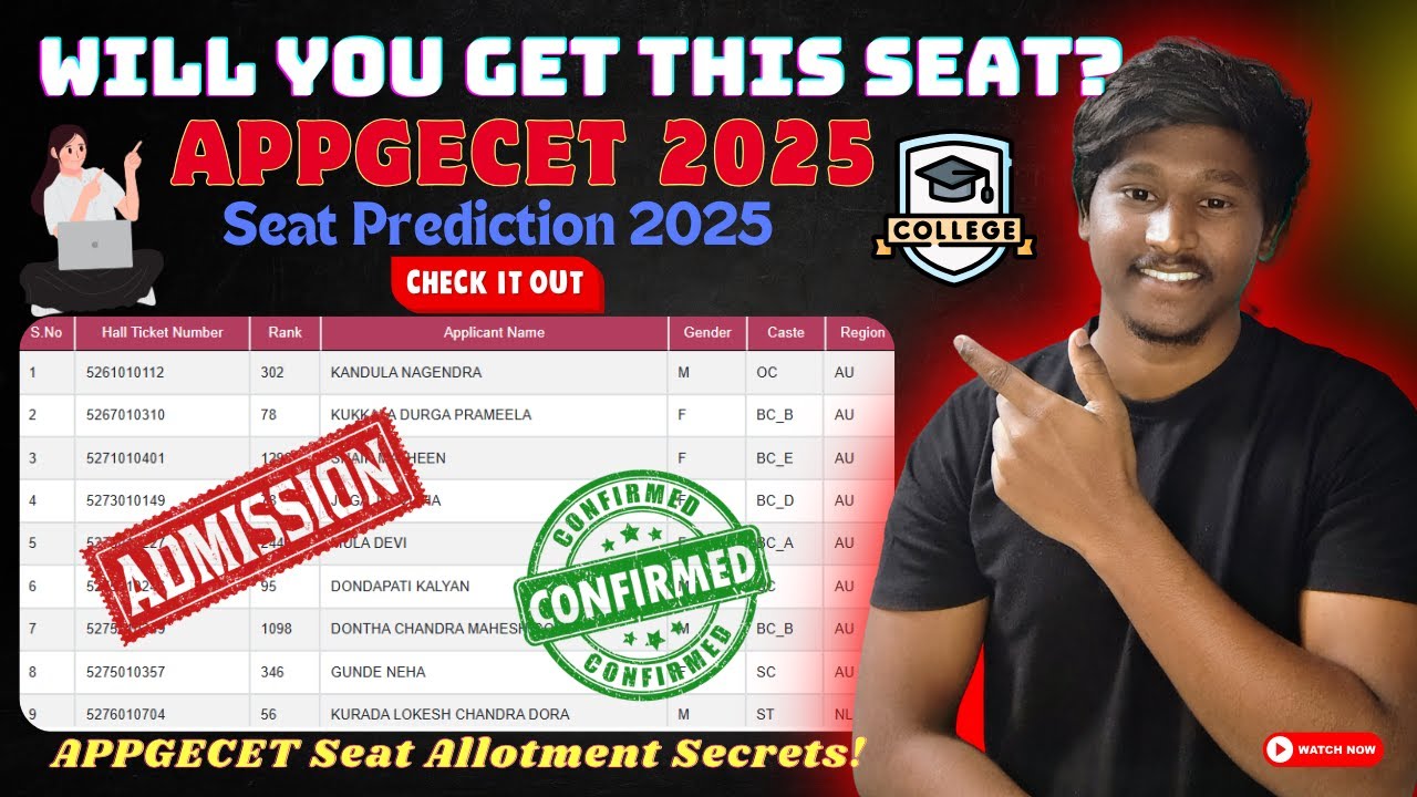 AP PGECET M.Tech Seat Allotment: Can You Get Into Your Dream College? | నాకు సీటు వచ్చింది | #M.Tech