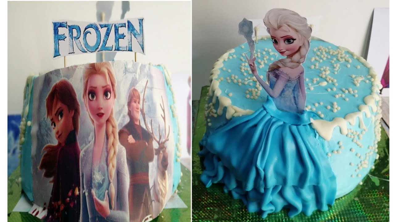 كيكه فروزن frozen cake 👸