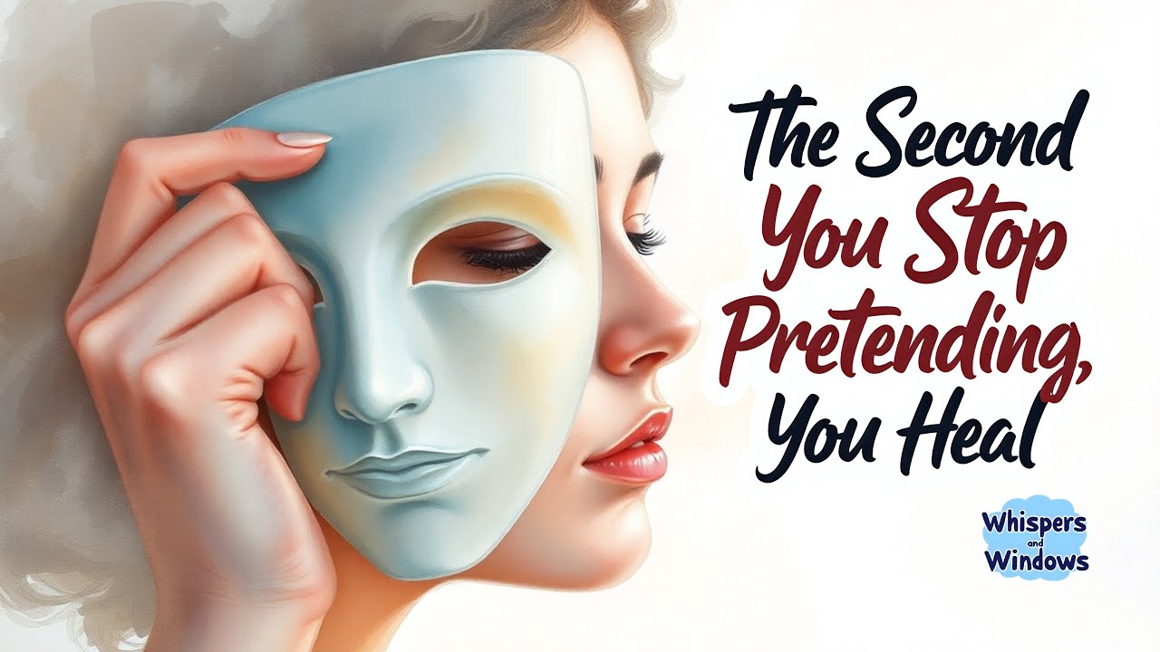 The Second You Stop Pretending You Heal #whispersandwindows 