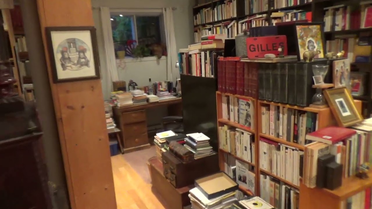 Dans la bibliothèque de Gilles Labelle