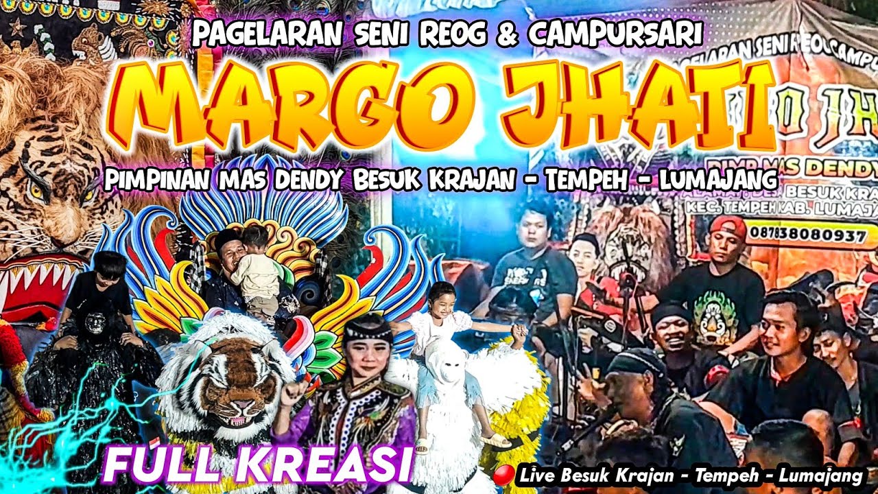 REOG MARGO JHATI MENGGELEGAR! 🔥 Live Besuk Krajan Lumajang Terbaru 2025