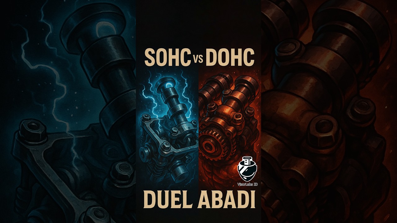 150cc War: SOHC++ vs DOHC Murni | Mana yang Unggul? | Analisis Teknis VisorLabs ID #shorts #ytshorts