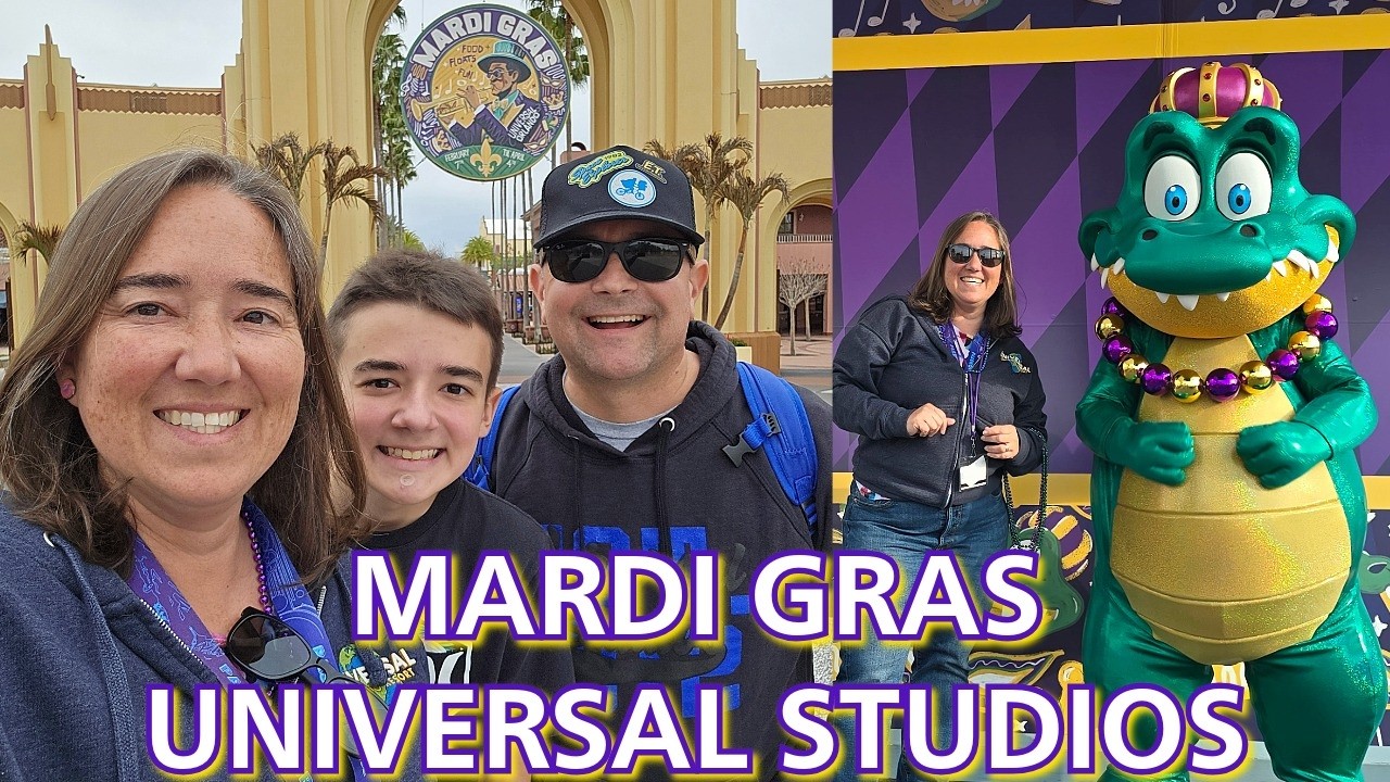Universal Studios Florida Immersive Event Experience! Information, Food ,Floats And Plenty Of Beads!