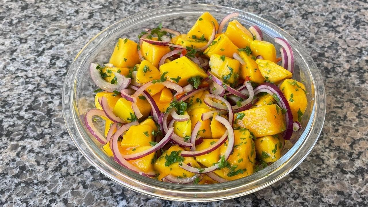 Salada de Manga | Delícias da Eleni