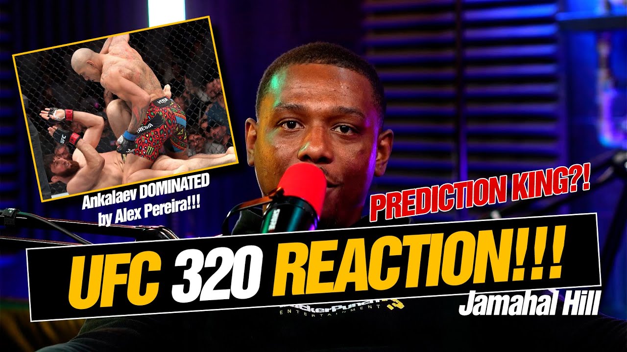 Реакция Джамахала на UFC 320 + показывает невероятно точные прогнозы! Перейра против Анакалаева!!!