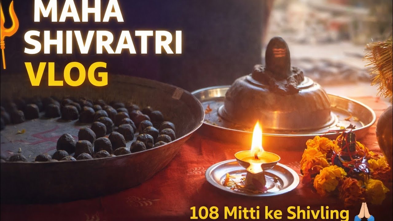 Mahashivratri 2026 Vlog | Subah Se Shaam Tak Bhole Baba Ki Bhakti 🙏 | Ghar Ka Havan & Vrat