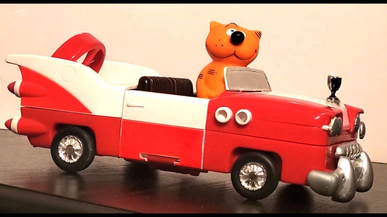 Heathcliff Riff-Raff MotorHome Bandai Transforming car Les Entrechats - La voiture-caravane de