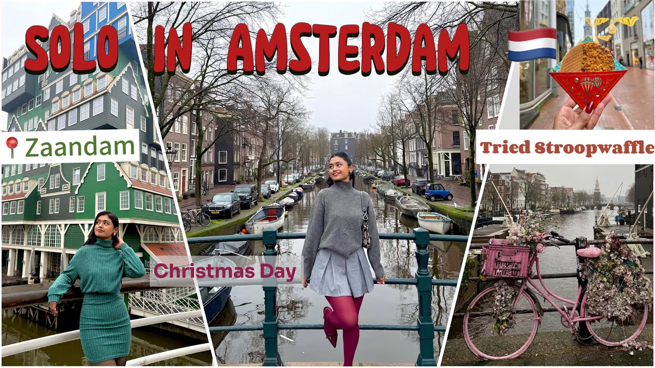 How did I spend my two days in Amsterdam solo?#amsterdam #travel #solotravel #netherlands