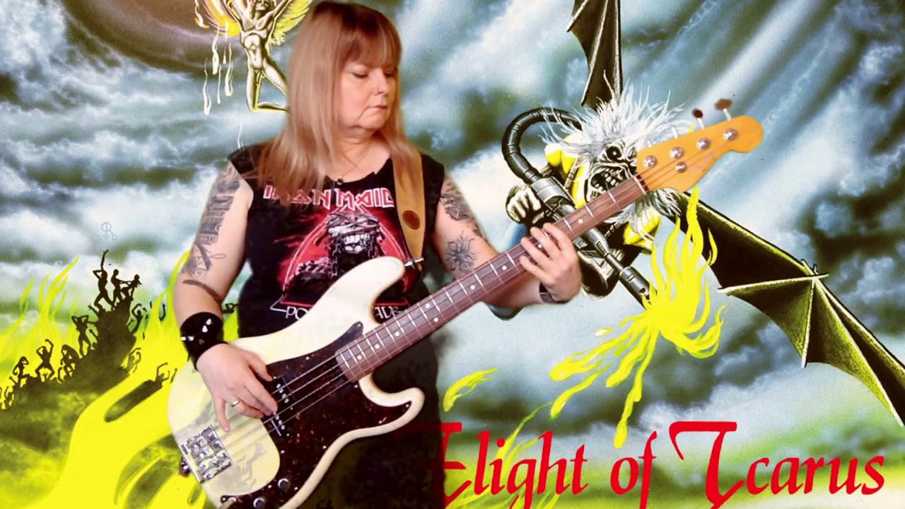 Iron Maiden - Flight of Icarus - Bass Cover