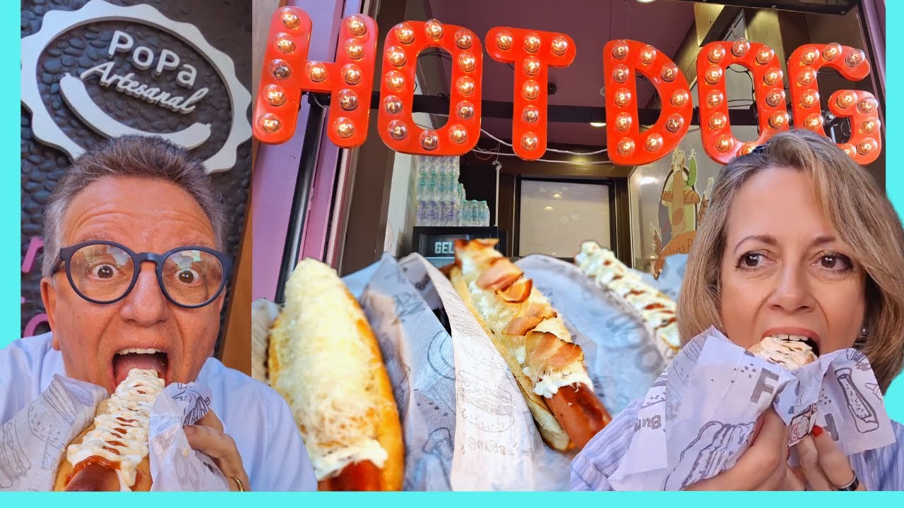 O MELHOR HOT-DOG ARTESANAL, NA RUA OSCAR FREIRE | SP