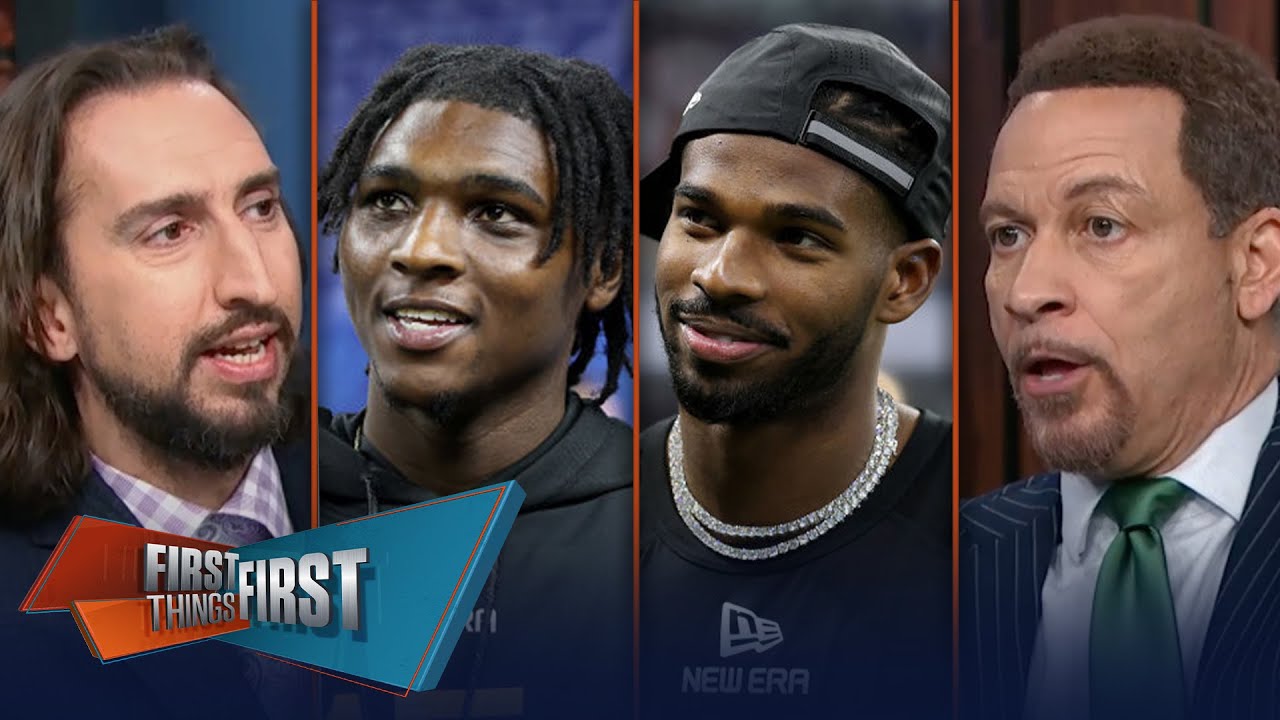 Is Cam Ward a lock to Titans, Bucky Brooks ranks Shedeur Sanders as top QB | FIRST THINGS FIRST