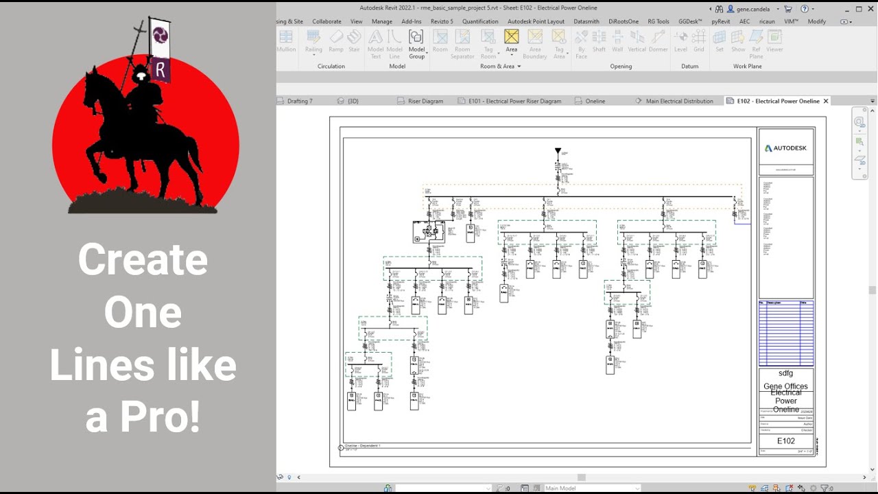 Revit Create One Lines like a PRO! - Part 1
