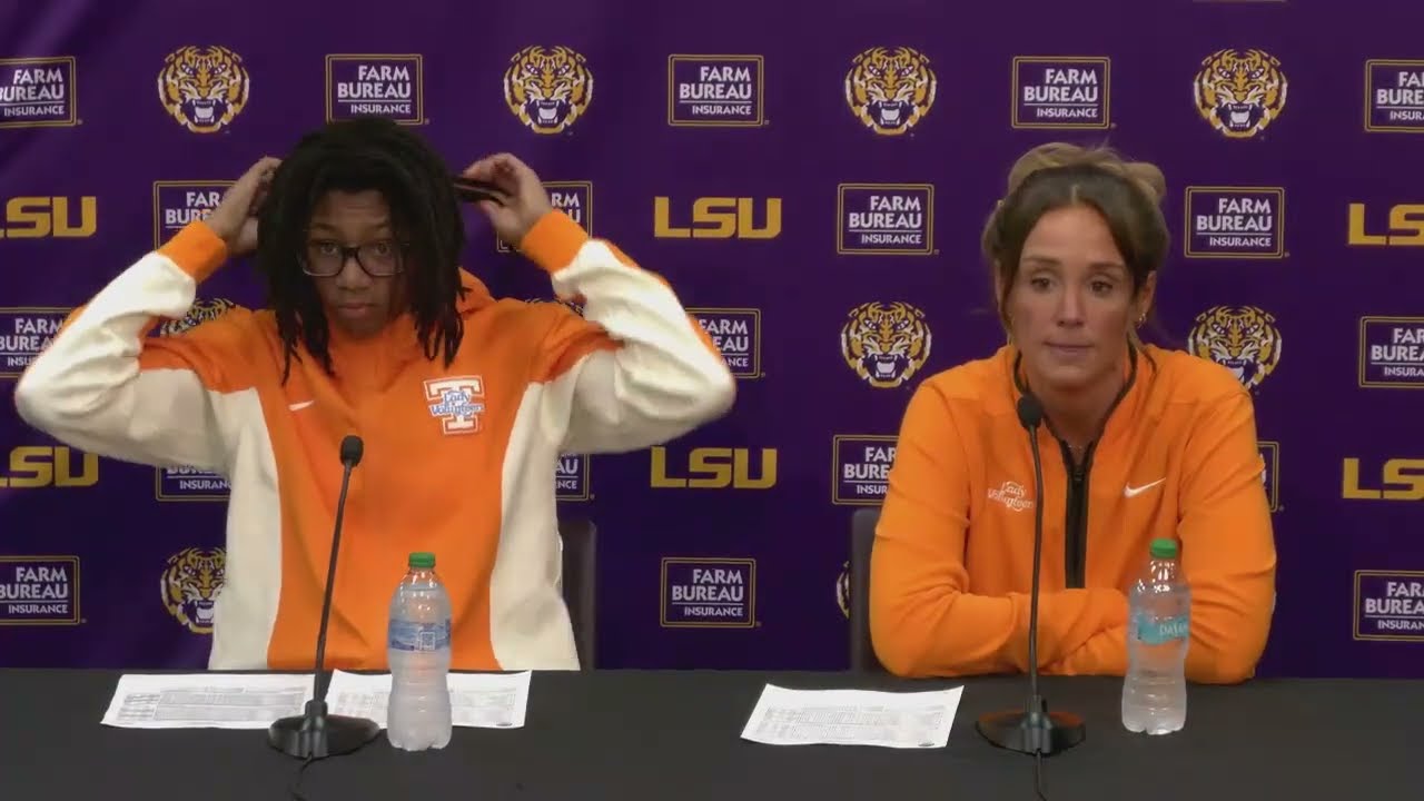Lady Vols Basketball HC Kim Caldwell REACTS to Loss at LSU, Fifth-Straight Defeat