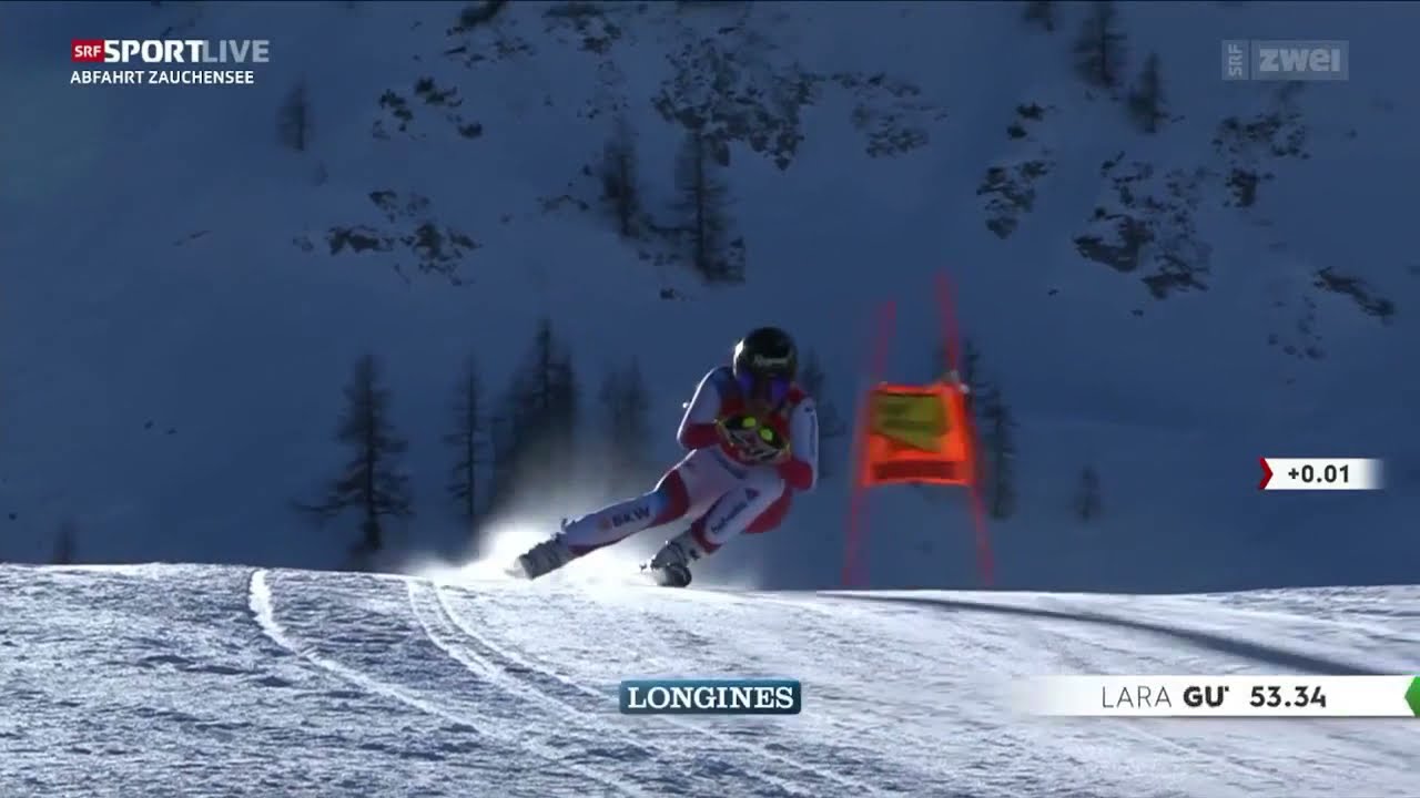 15.01.2022 - Zauchensee Abfahrt -  1. Platz Lara Gut-Behrami