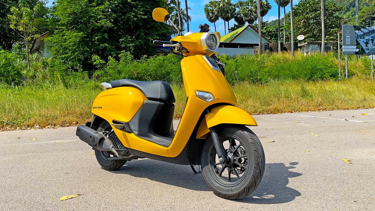 Honda Giorno 2024 - Японская Vespa для азиатских скутеристов. Самый подробный обзор.