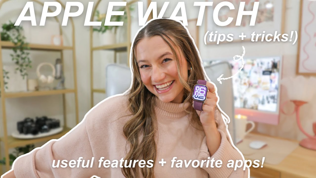 apple watch tips + tricks for the NEW YEAR! ✨ how to use your apple watch to achieve your goals!