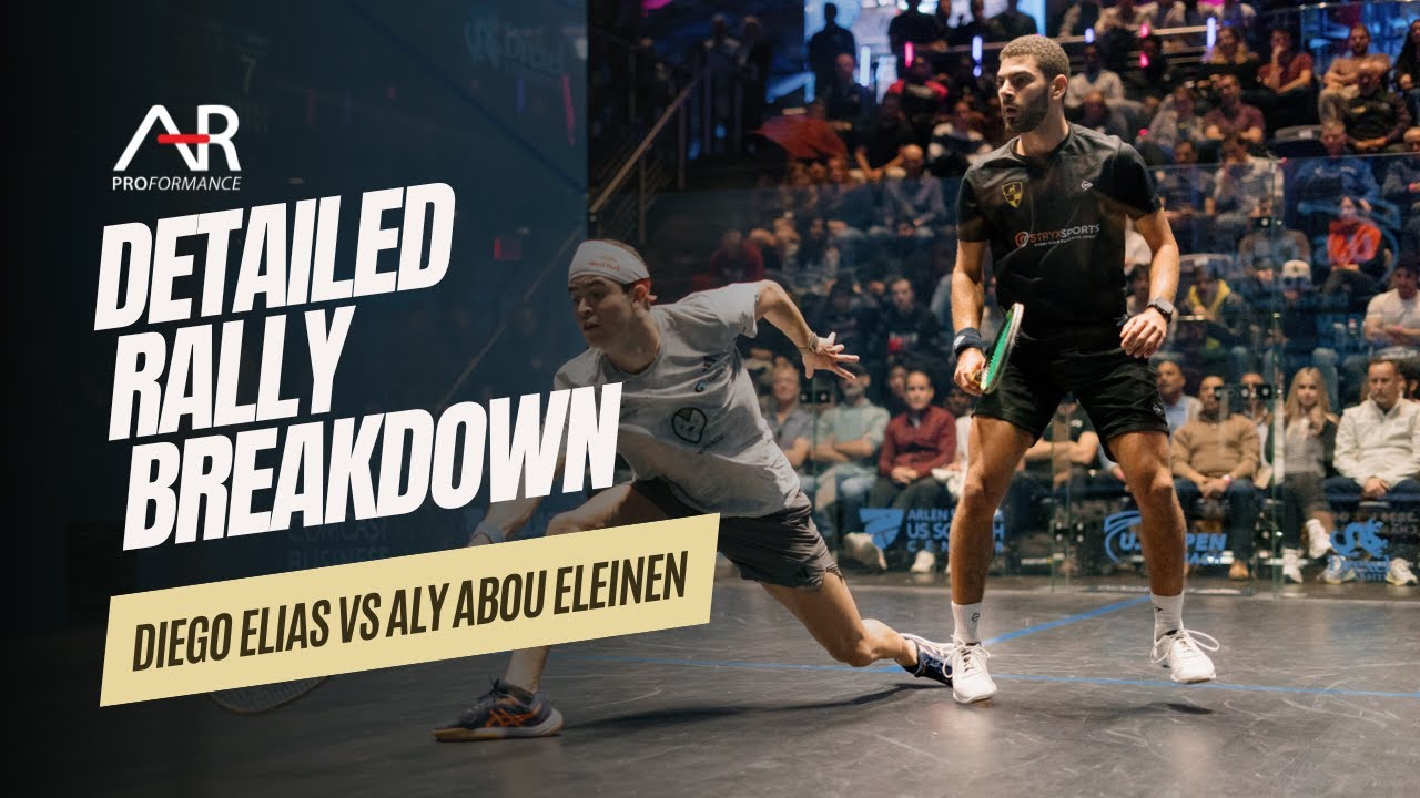PSA Squash - Elias vs Eleinen - Detailed Rally Breakdown