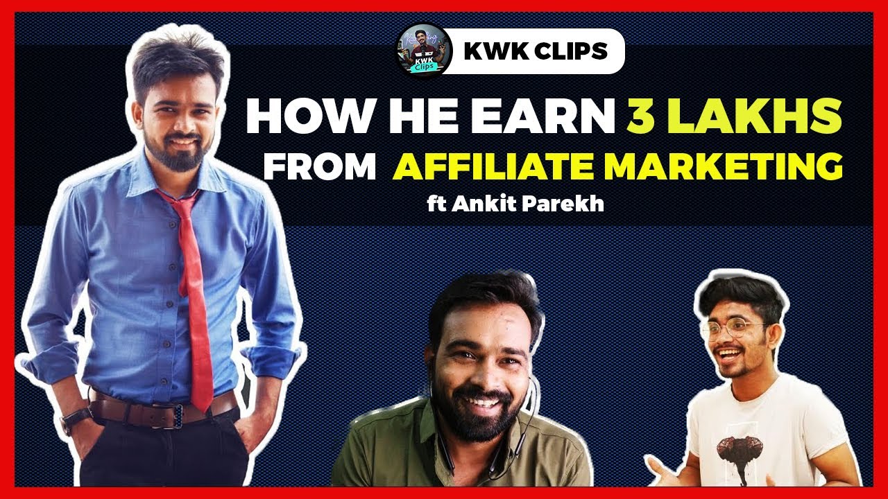 How @ok ankit Earns 3 lakhs a month from Affiliate Marketing| Affiliate marketing Podcast |