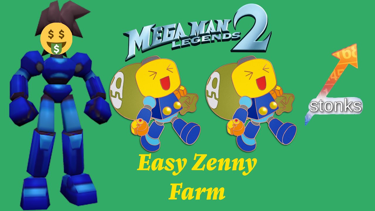 Mega Man Legends 2 Easy Zenny Farming Guide / How to find King Miroc in Manda Ruins