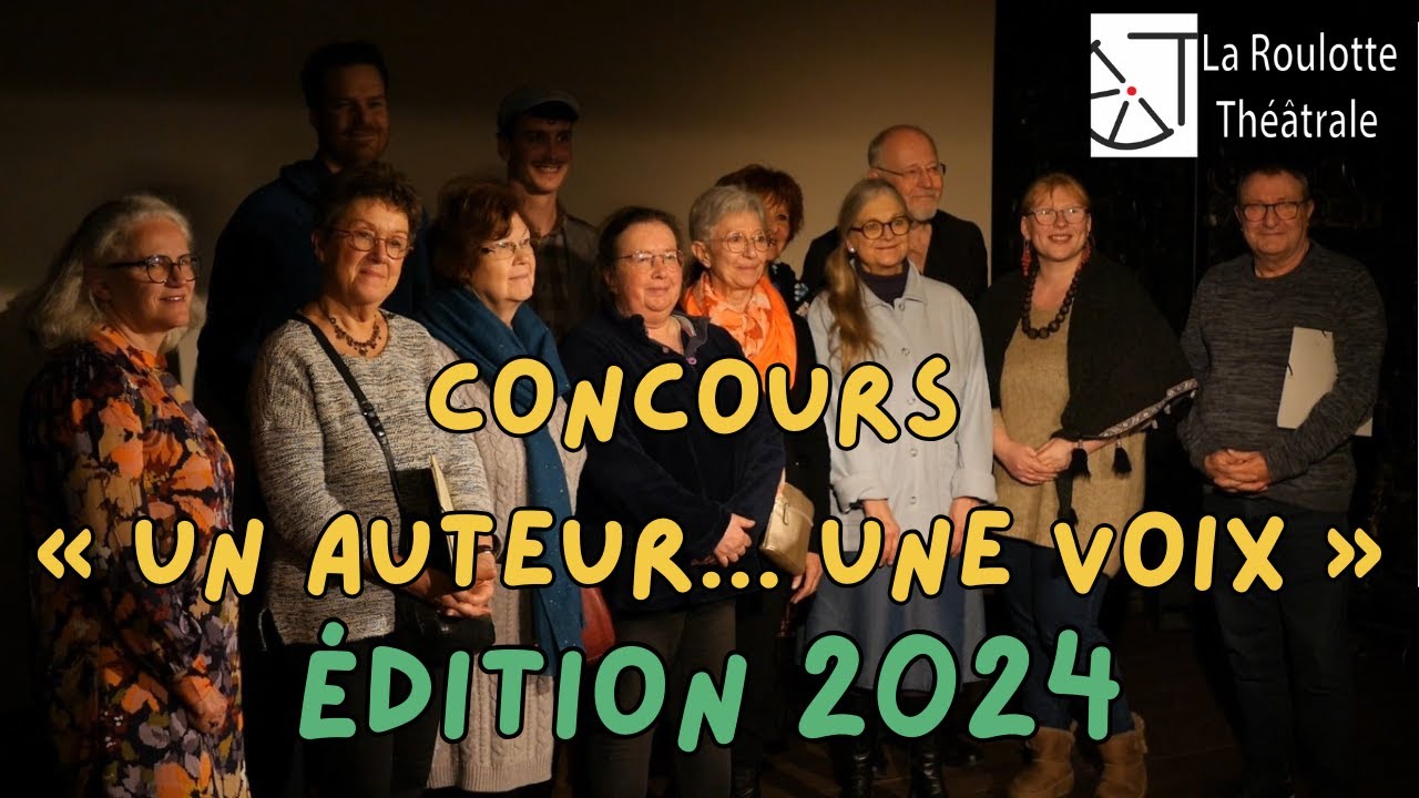 Concours « Un auteur... Une voix » : édition 2024
