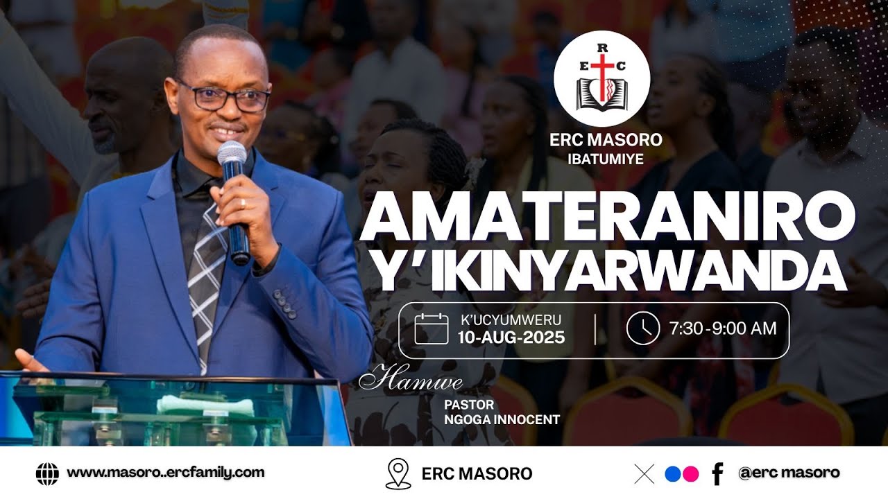 ITERANIRO RYA MBERE KUCYUMWERU 10/08/2025 HAMWE NA  PASTOR NGOGA INNOCENT.