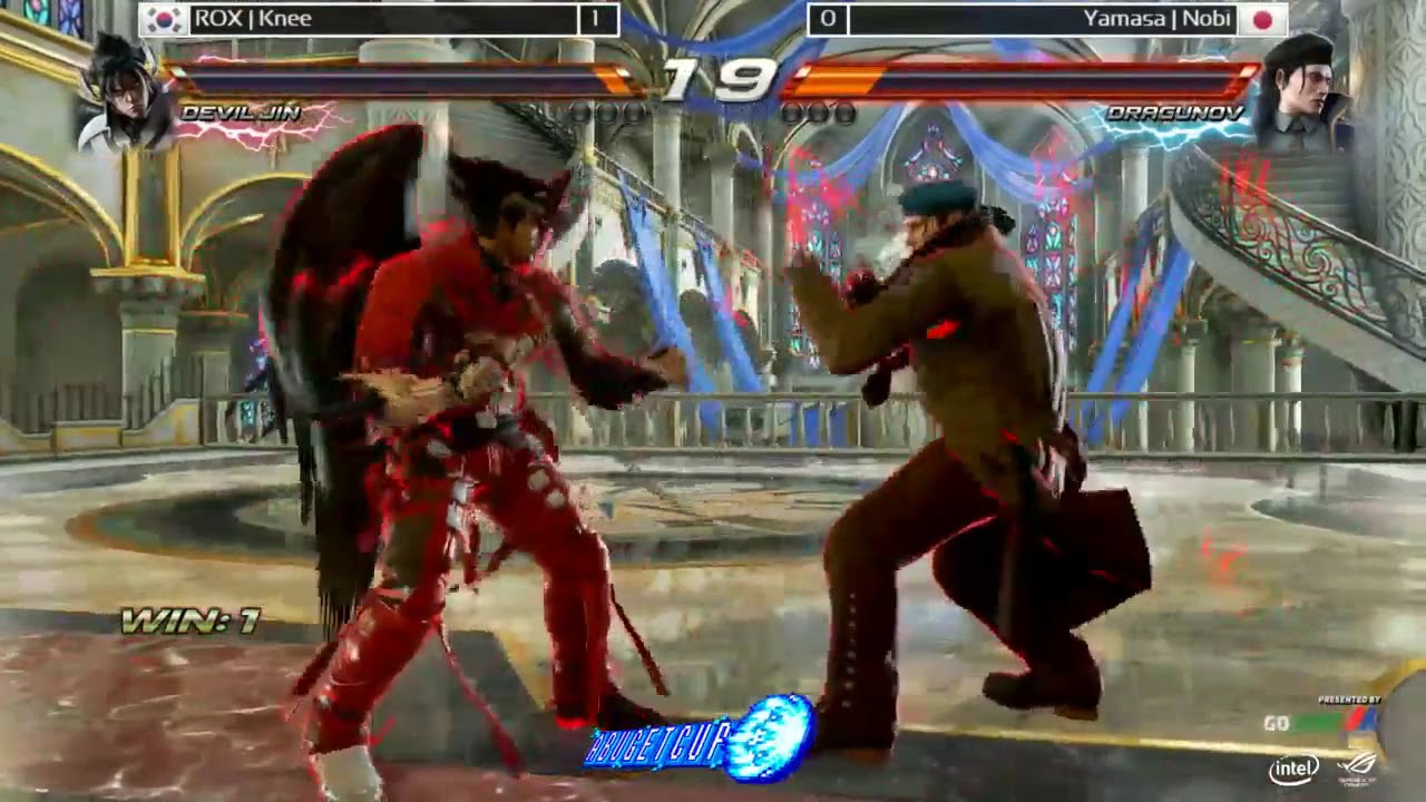 Knee (Devil Jin) Vs Nobi (Dragunov) - L. FINAL - Tekken 7 - Abuget Cup 2018
