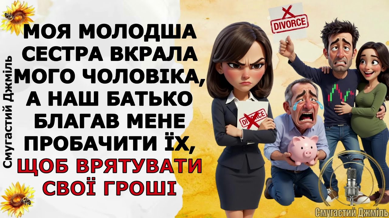 Моя сестра вкрала мого чоловіка, а наш батько благав мене пробачити їх, щоб врятувати свої гроші