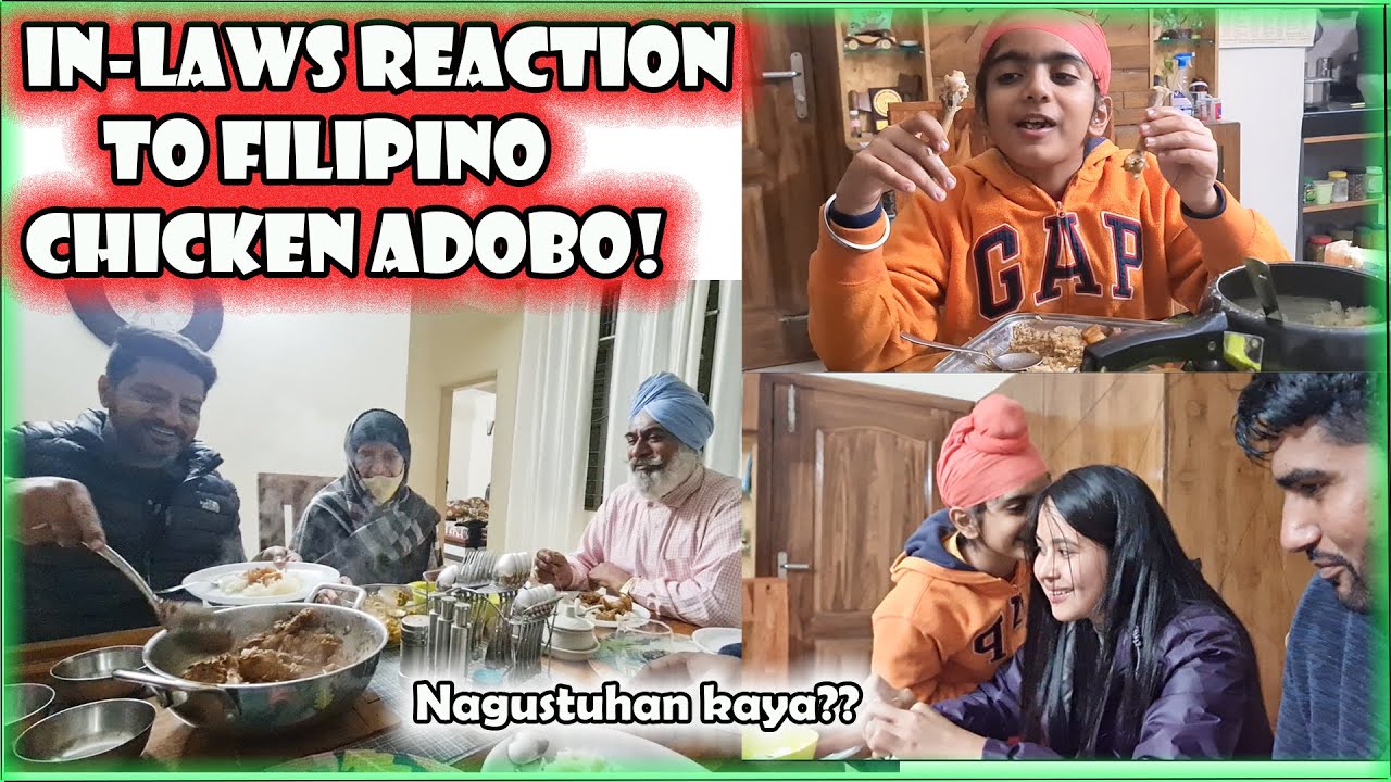 Indian-In-Laws Tries Chicken Adobo // Lohri Festival //Filipino Indian Vlog