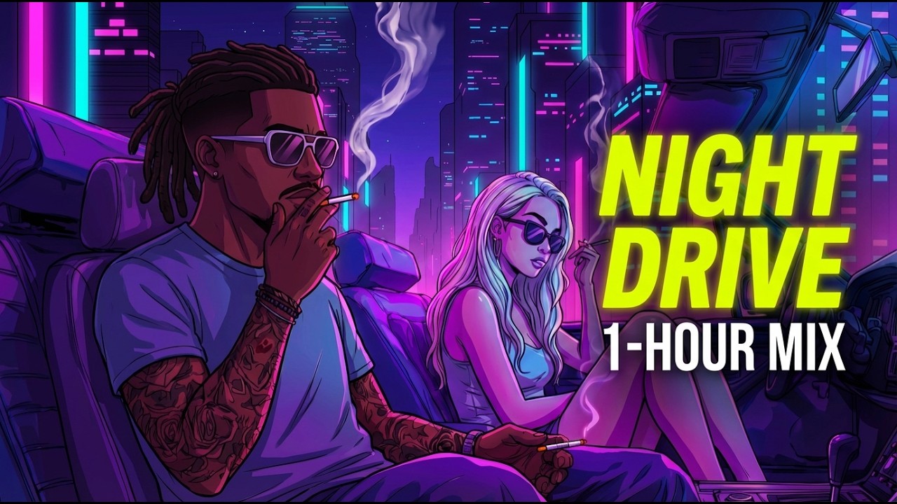Late Night Smoke 🌌 Bluesy Rap | West Coast Night Drive Vibes