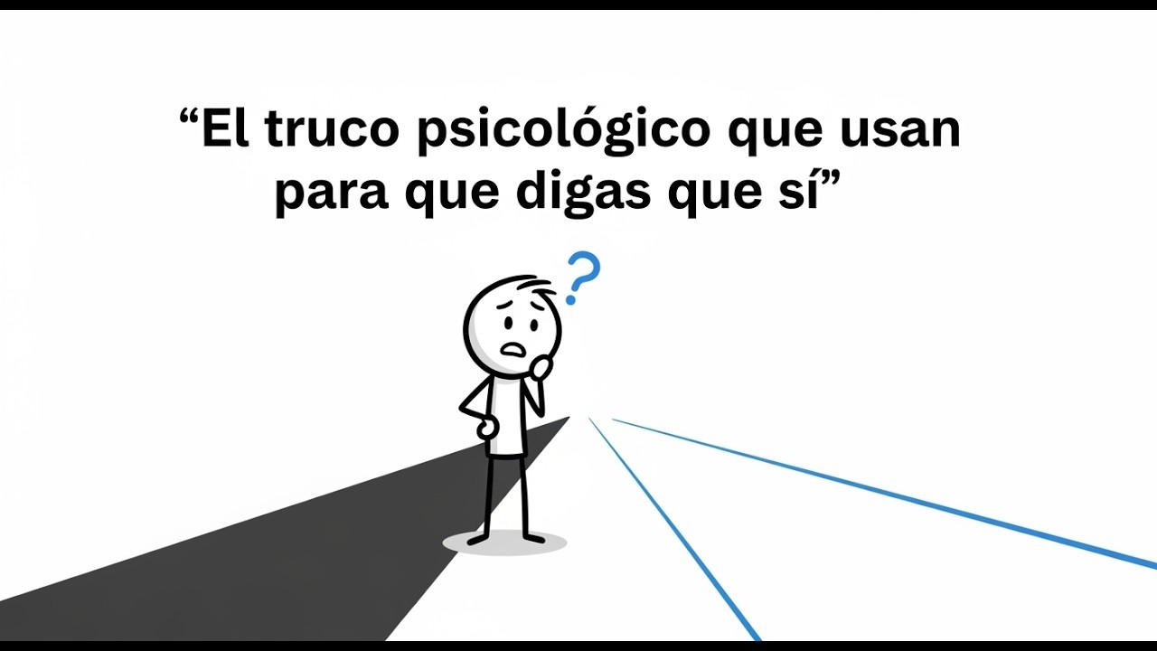 El TRUCO psicológico que Usan para que DIGAS que SI