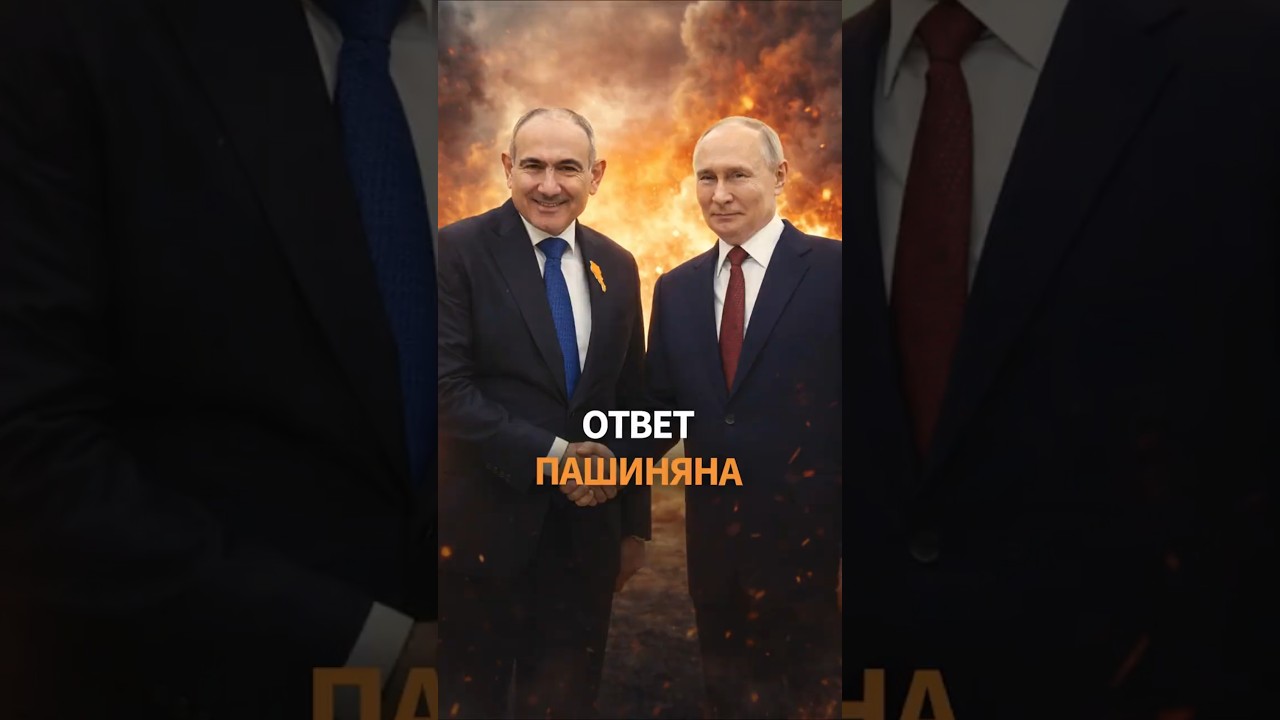 ПАШИНЯН жестко ответил Путину о демократии в Армении
