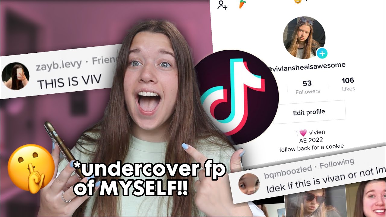 буду работать под прикрытием в качестве САМОСТОЯТЕЛЬНОГО ФАНАТА TIKTOK на ОДНУ НЕДЕЛЮ!