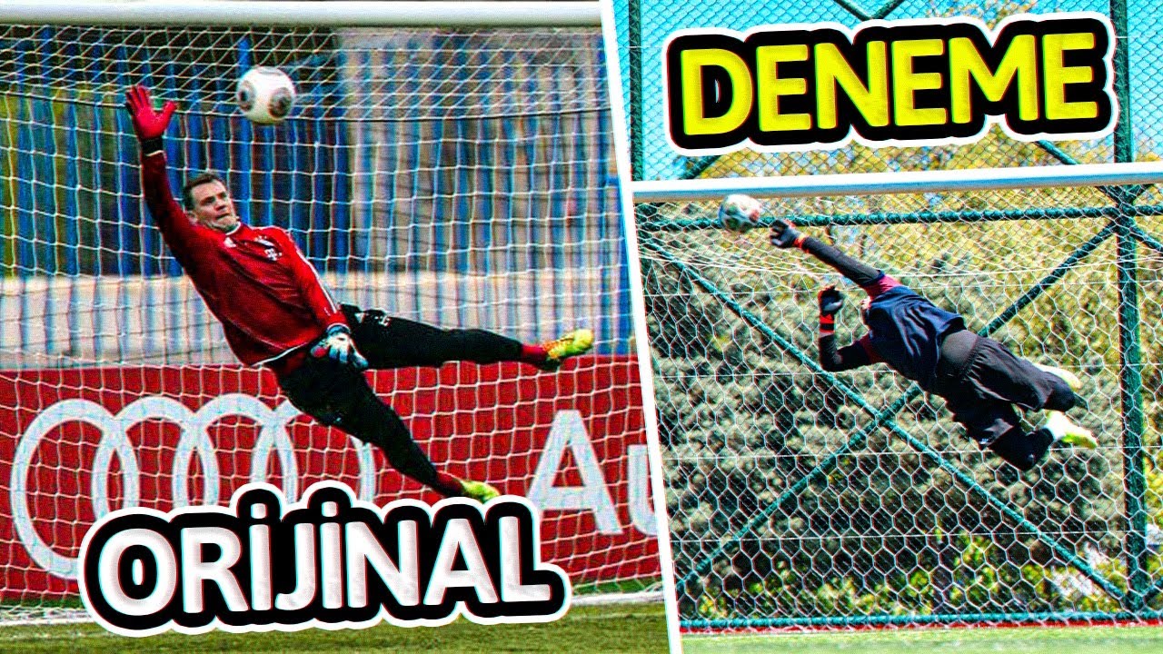 EN EFSANE MANUEL NEUER KURTARIŞLARINI DENEDİM !