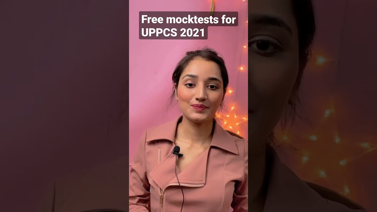 Free mocktests for UPPCS 2021🎉🤩#uppsc2021