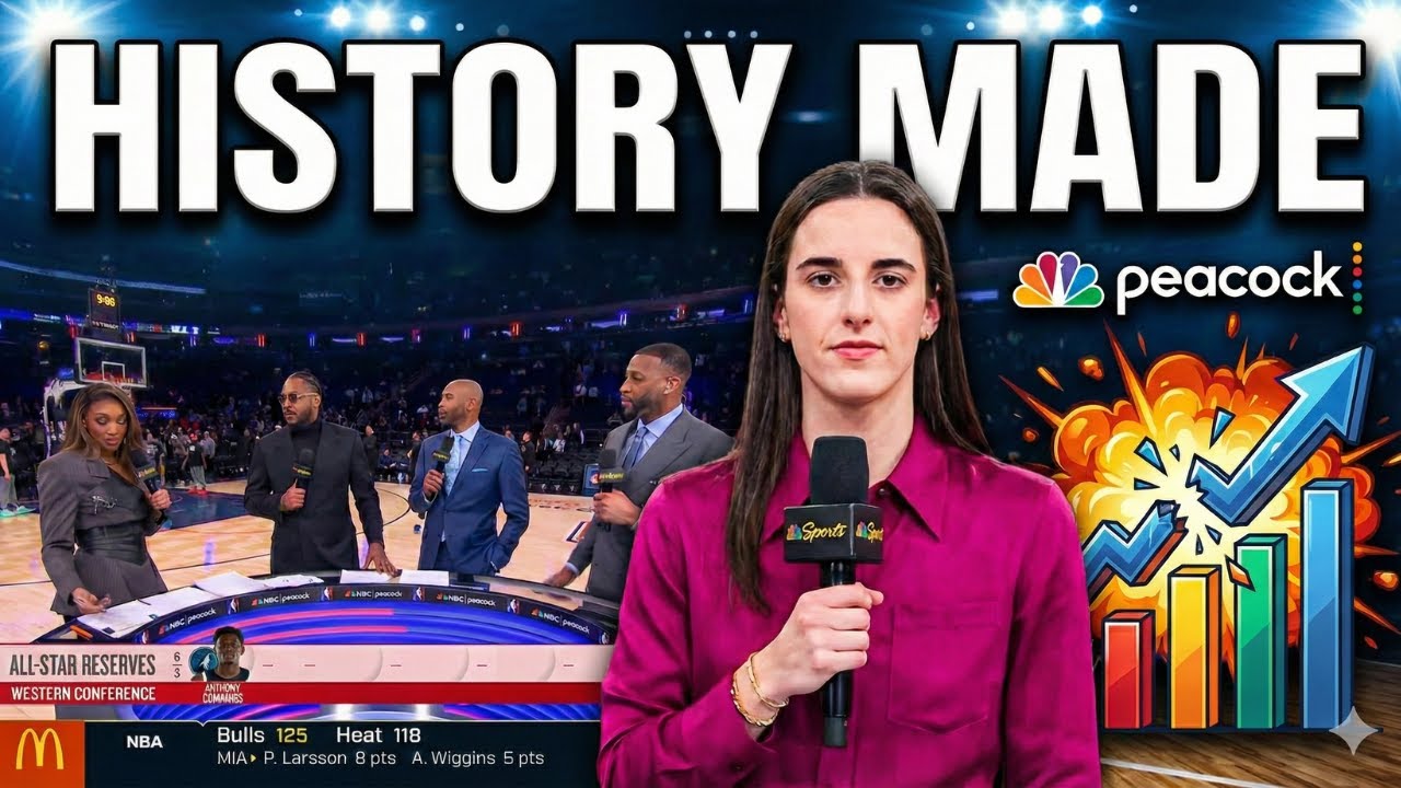 HISTORIC: Caitlin Clark's NBA TV Debut Gets HIGHEST Ratings of the Season!