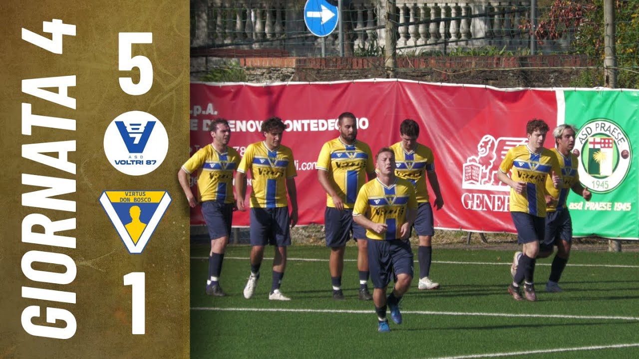 Voltri 87 vs Virtus Don Bosco | PRIMA CATEGORIA | Gli highlights