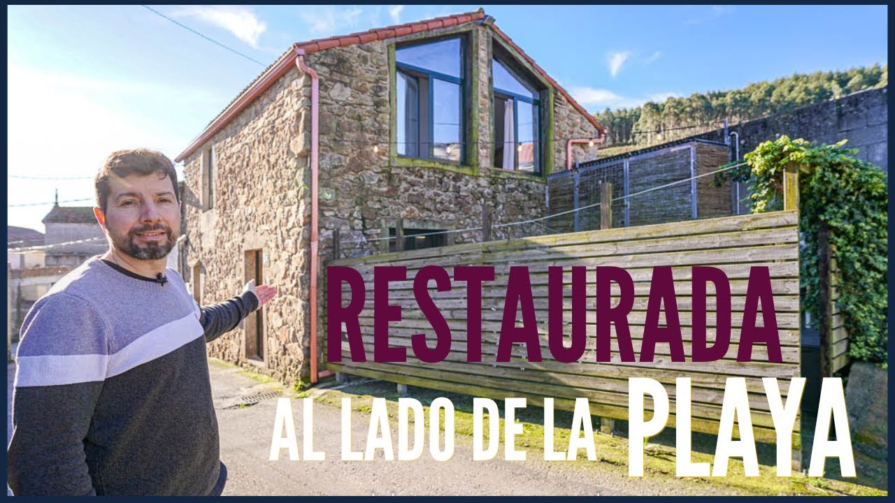 VENDIDA. ¡CASA de Piedra RESTAURADA a escasos metros de la PLAYA de RAZO!!