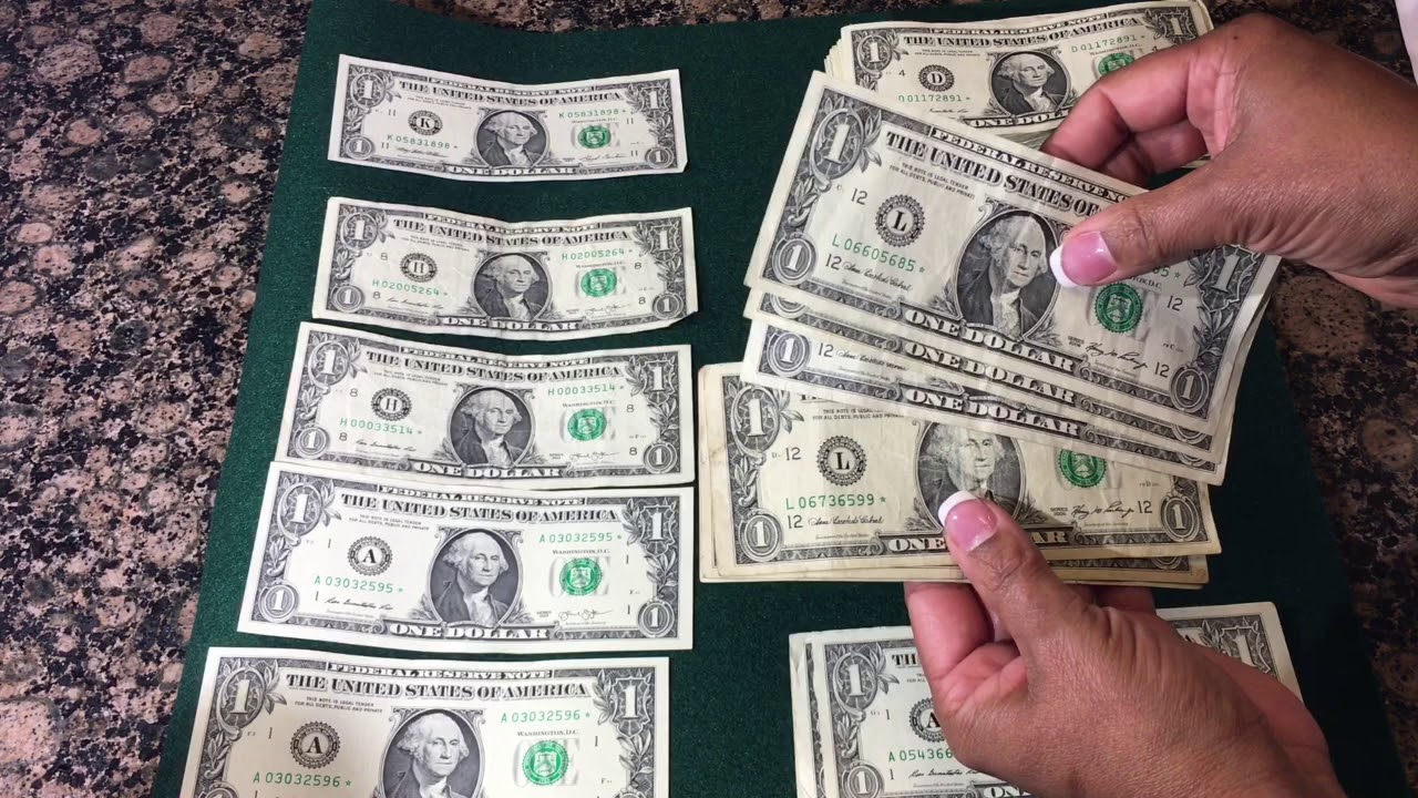 MY $1 STAR NOTE COLLECTION!