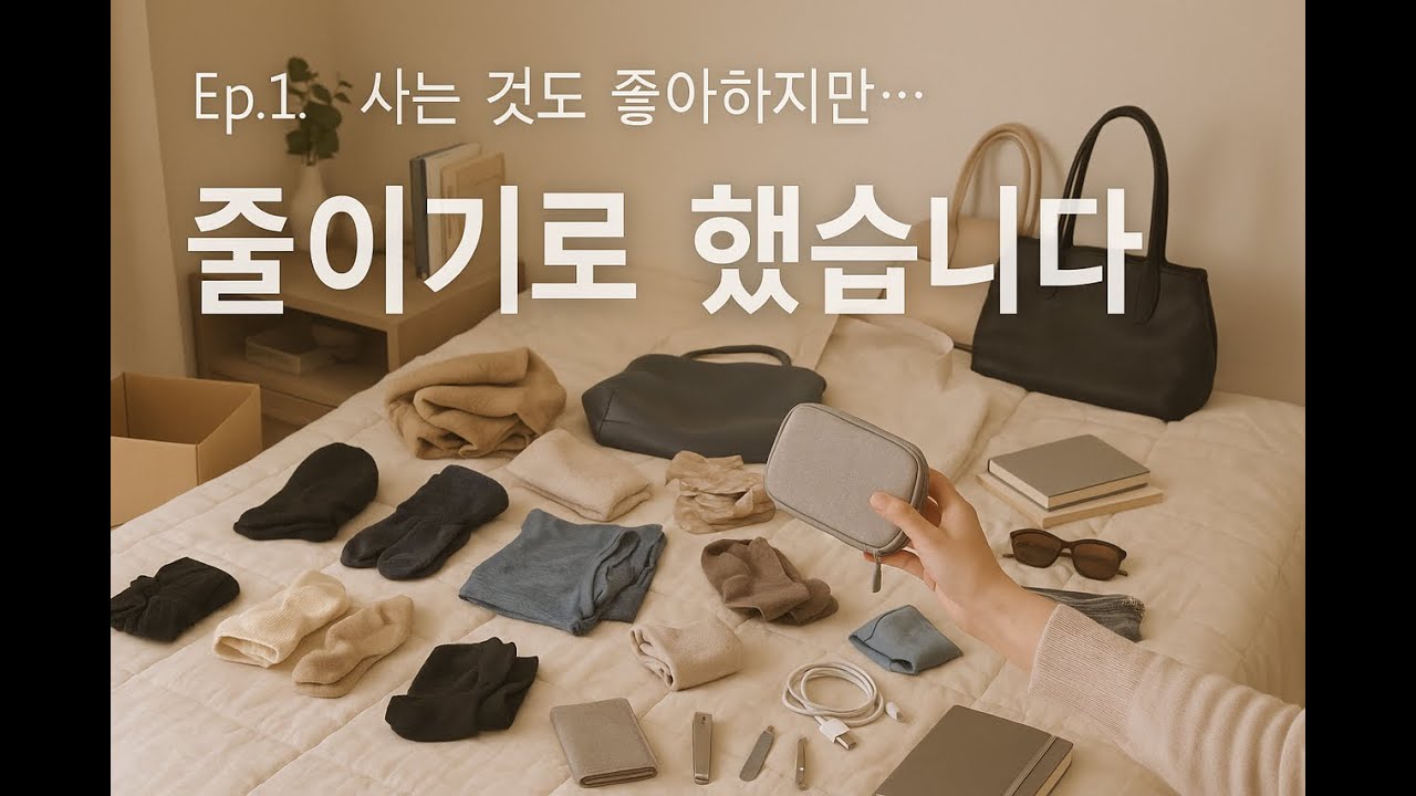 양극성 소비지향자의 미니멀 도전기 #1. “사는 것도 좋아하지만… 줄이기로 했습니다”
